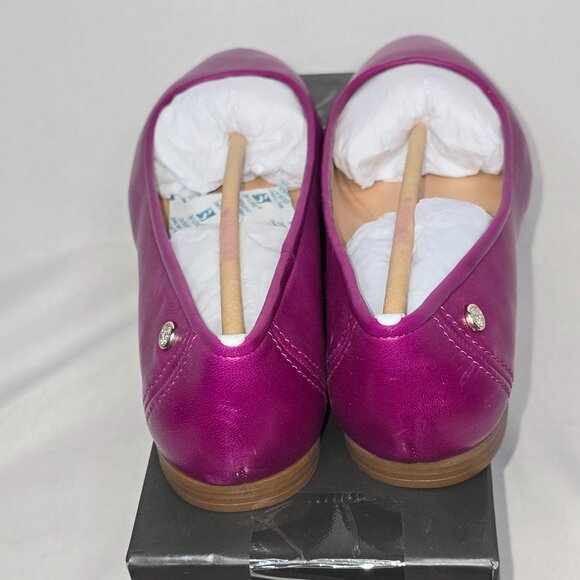 Vince Camuto Minndy Flat in Ruby Rose Baby Sheep, Women's Size 8.5 M, NIB - Picture 4 of 6